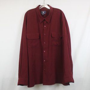 O'Kief & O'Kief Long Sleeve Button Up Maroon Sportswear Collection